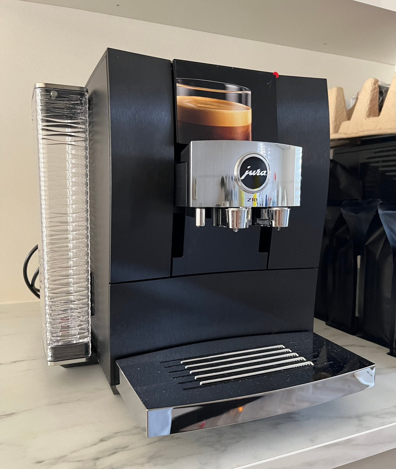 Jura Z10 EB koffiemachine (Nieuw!!), Afneembaar waterreservoir, 10 kopjes of meer, Nieuw, Ophalen of Verzenden