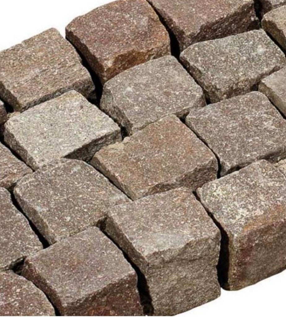Kasseien Italiaans Porfier 10x10x6-8cm voorraad, Natuursteeninfo BV, Klinkers, Nieuw, Ophalen of Verzenden