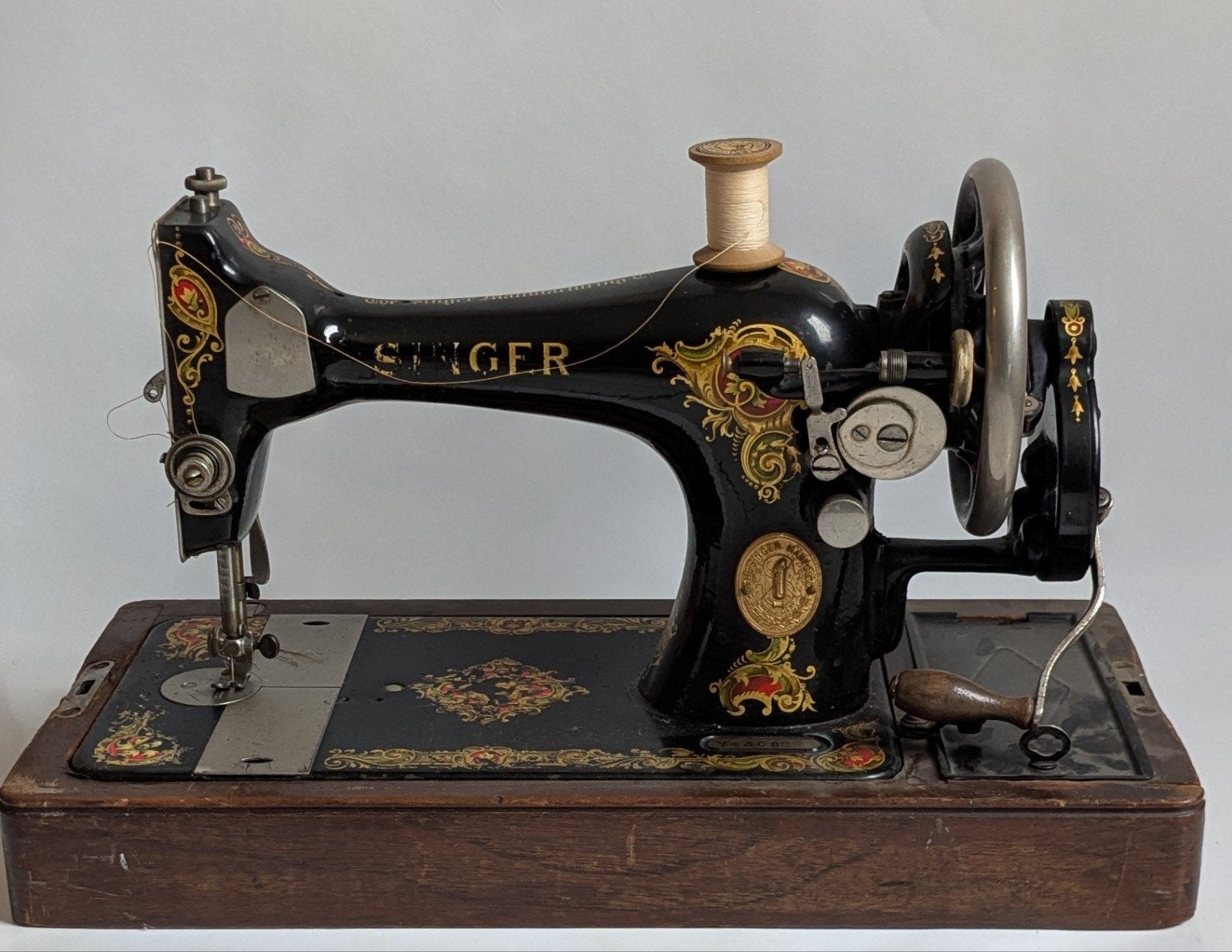 Antieke Singer Naaimachine - Decoratief en Historisch, Ophalen