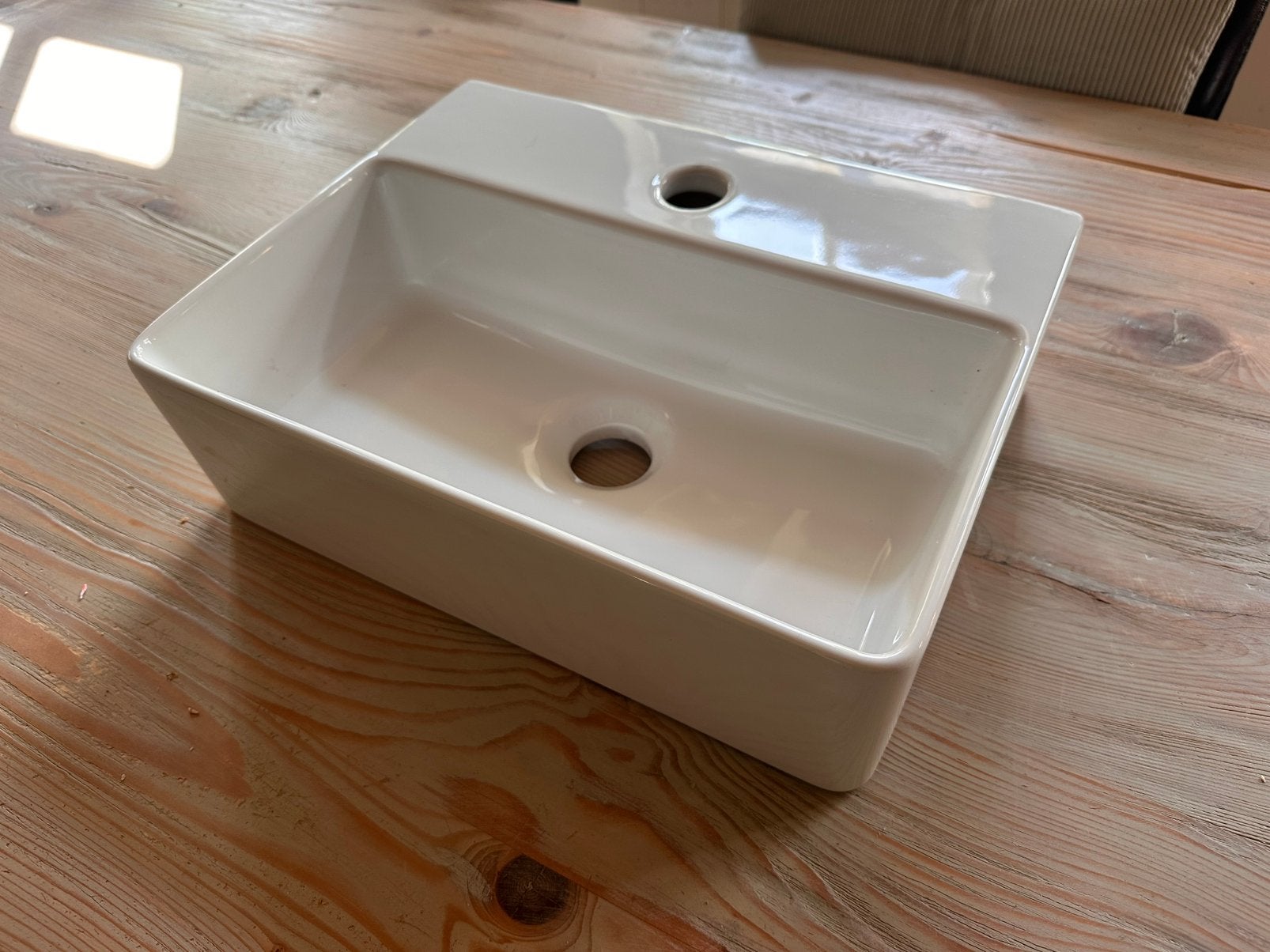 Keramische Fontein Wit 39 x 11,5, Huis en Inrichting, Ophalen, Minder dan 50 cm, Overige typen, Zo goed als nieuw