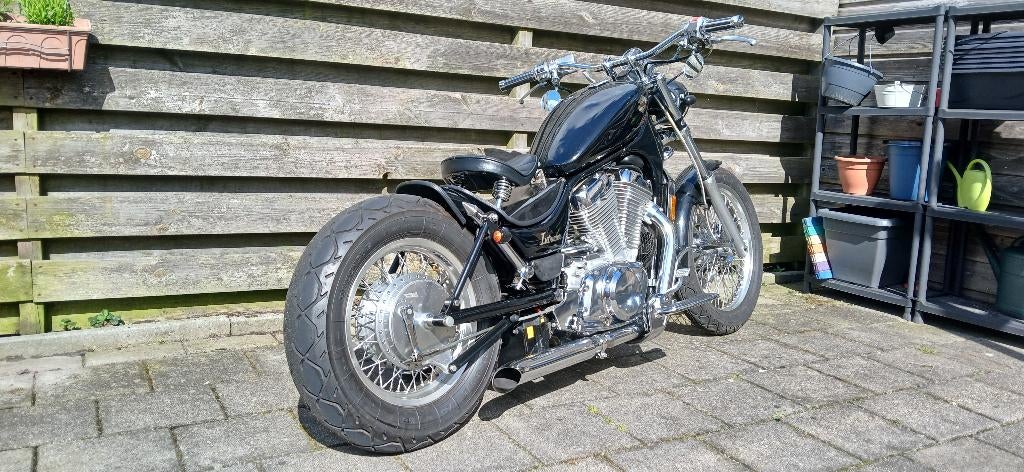 Suzuki Intruder hardtail Bobber, Ophalen, Gebruikt