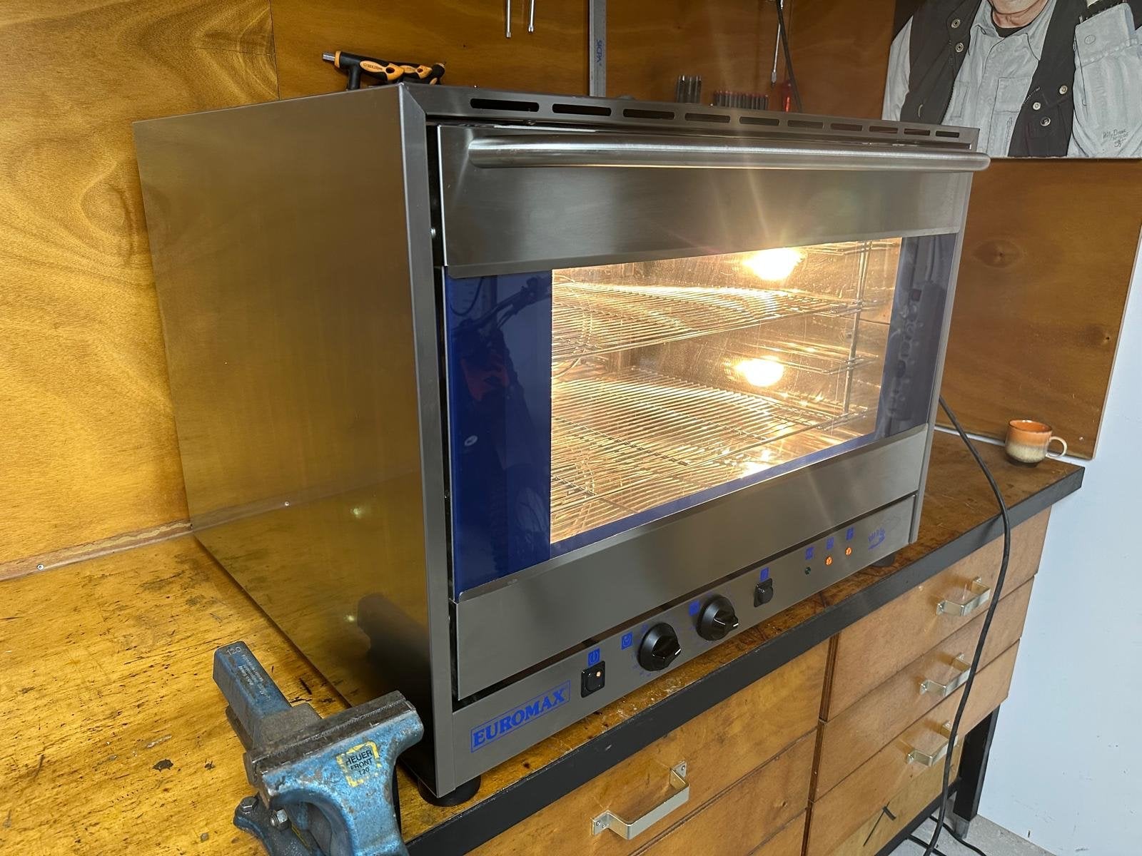 Euromax Heteluchtoven, Zakelijke goederen, Ophalen, Gebruikt, Ovens, Magnetrons en Steamers