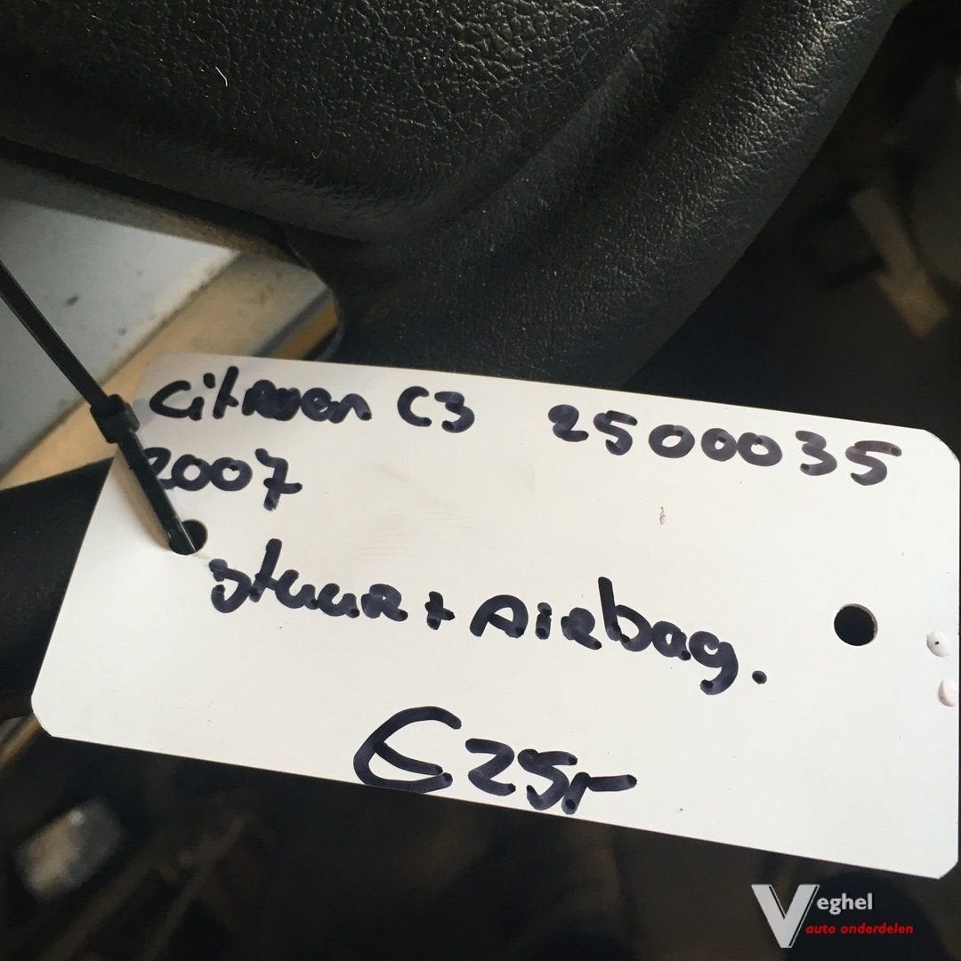 Citroen C3  1.1   2007 Wagennr 2500035  Stuur met airbag, Gebruikt, -, -, Ophalen of Verzenden