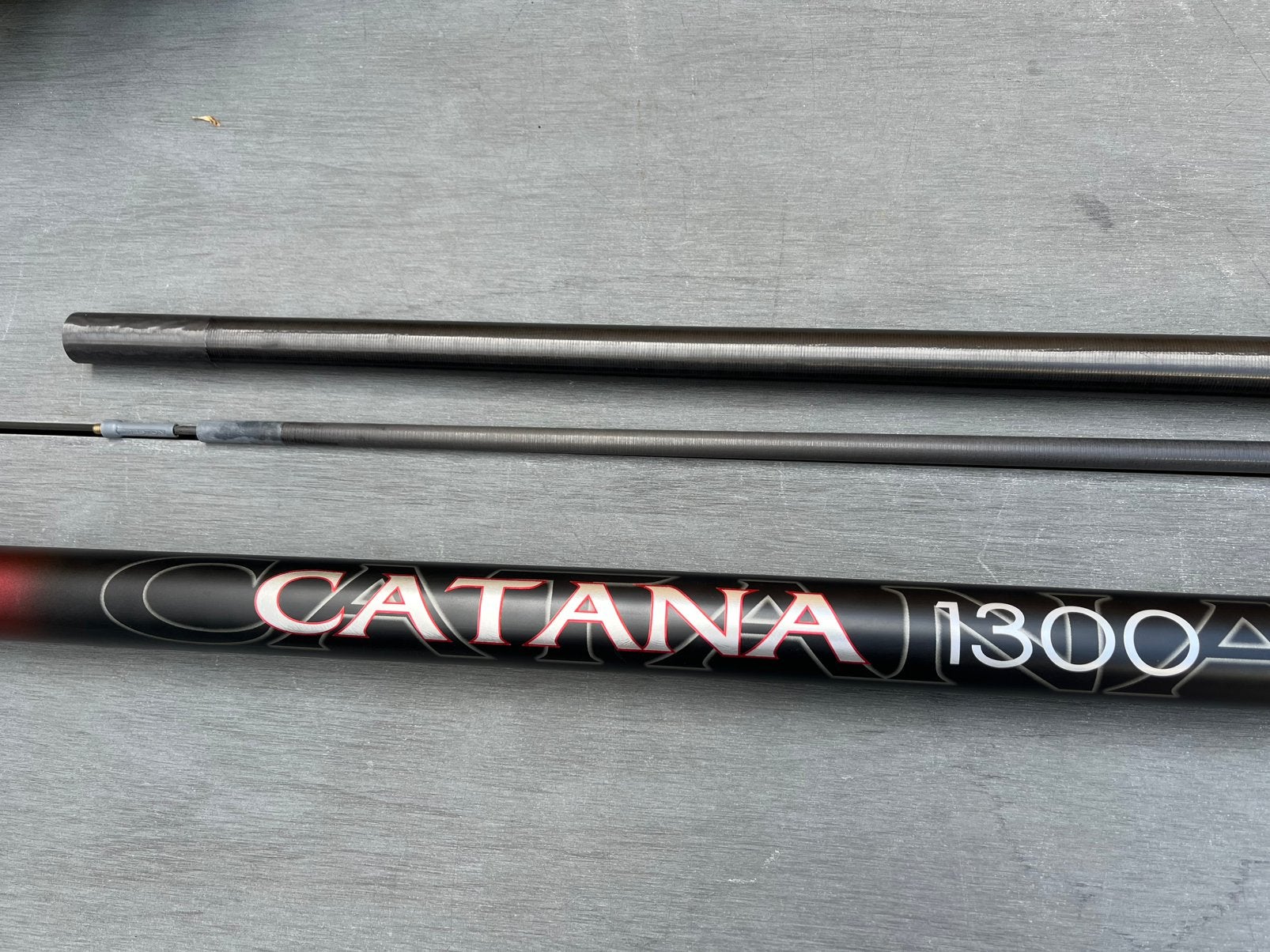 Shimano Catana 13 M pack in nieuwstaat, Watersport en Boten, Ophalen, Zo goed als nieuw, Vaste hengel