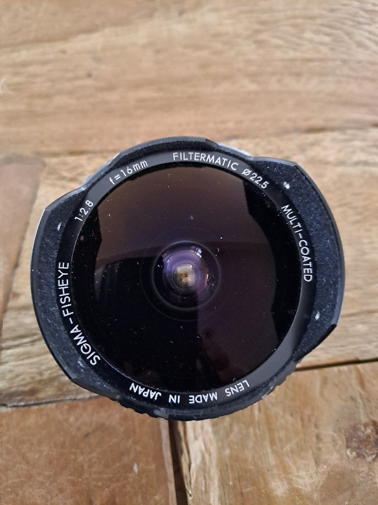 Fisheyelens, Audio, Tv en Foto, Fotografie | Lenzen en Objectieven, Ophalen of Verzenden, Gebruikt