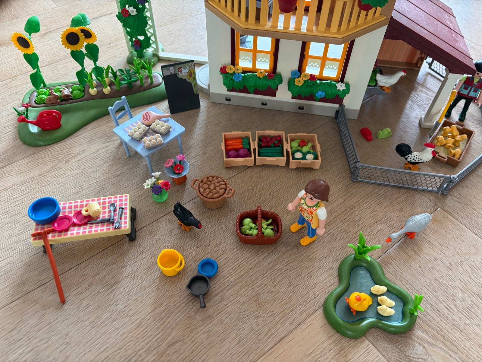 Playmobil 5120 Hoeve met bio-winkel - Complete set, Kinderen en Baby's, Speelgoed | Playmobil, Gebouw, Complete set, Ophalen of Verzenden