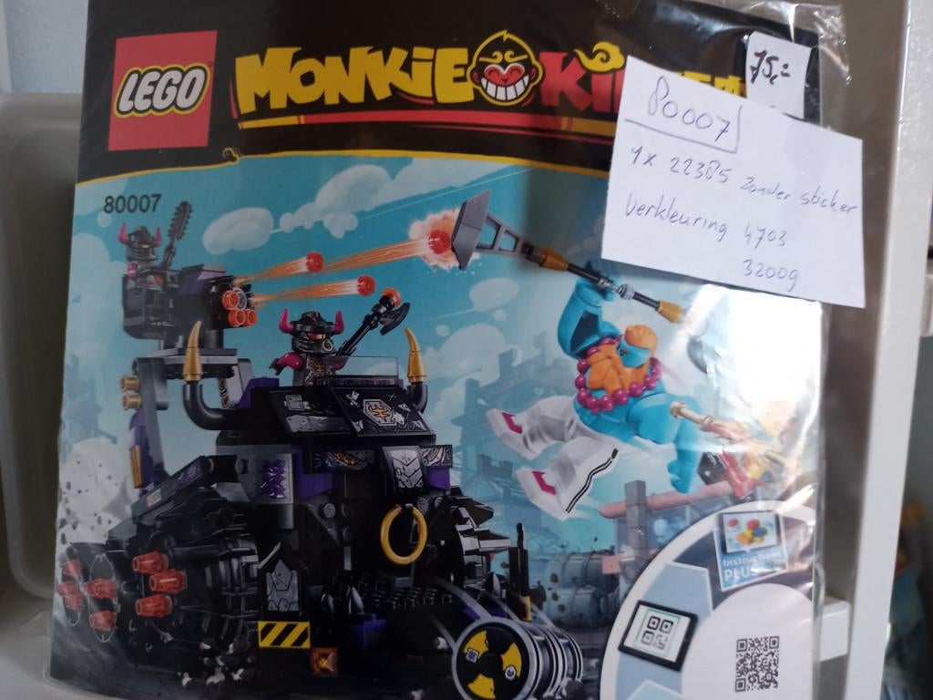 Lego Monkie Kid. 80007., Kinderen en Baby's, Speelgoed | Duplo en Lego, Ophalen of Verzenden