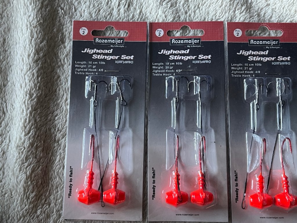 adv 205 / NIEUW set 4 blisters jig headstingerser ROZEMEIJER, Ophalen of Verzenden, Nieuw, Overige typen