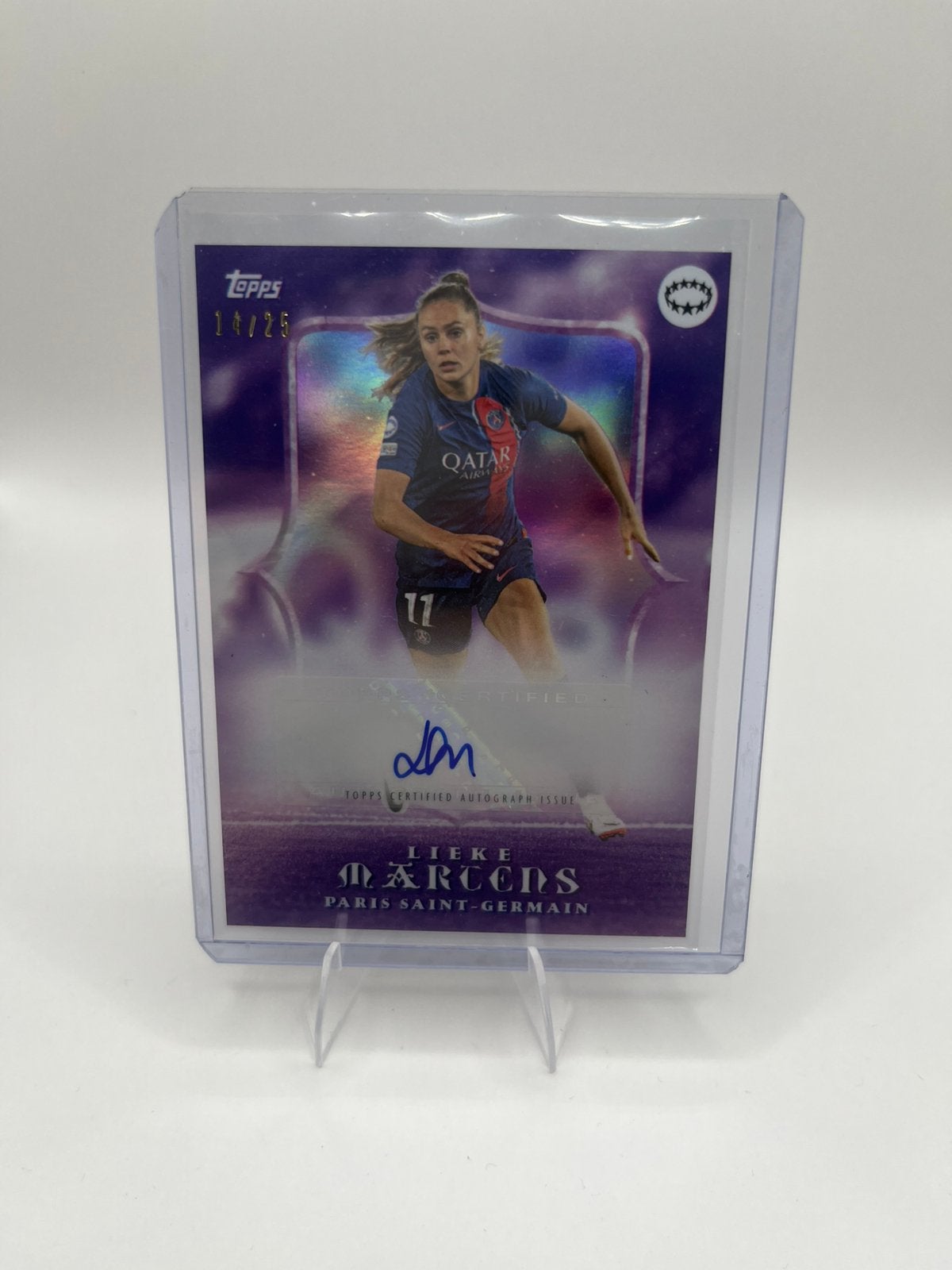 Lieke Martens 14/25 - Autograph, Ophalen of Verzenden, Zo goed als nieuw, Plaatje