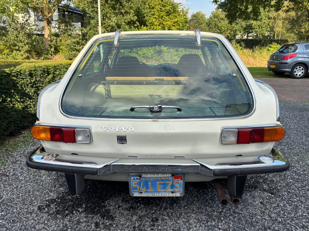 Volvo P1800 ES California White 1972 origineel handbak OD, foto 7