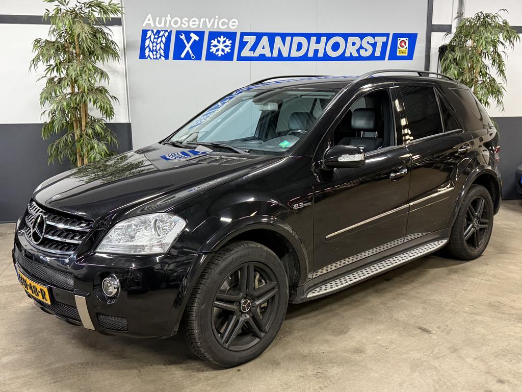Mercedes-Benz M-Klasse AMG 63 // Leer // niveauregeling // a, Automaat, Gebruikt, Zwart, Leder