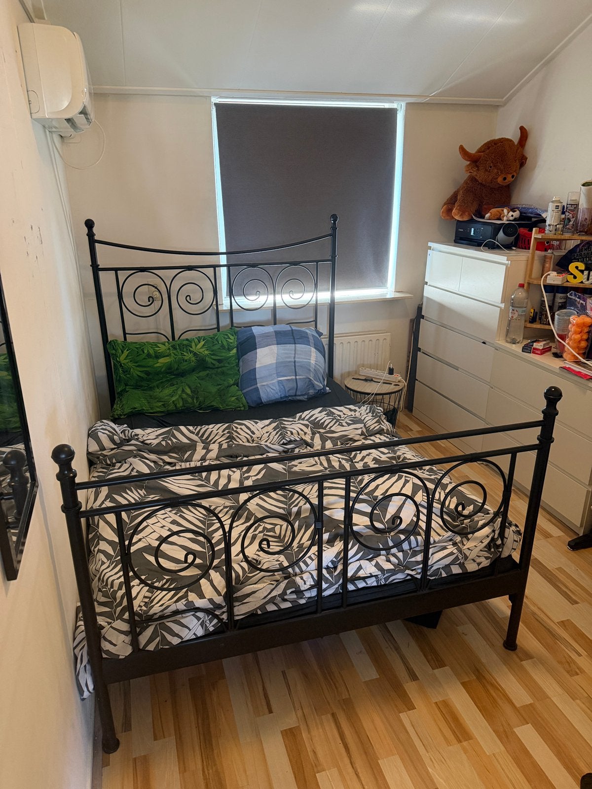 Stevig metalen bedframe 140x200 – zeer robuust, Ophalen