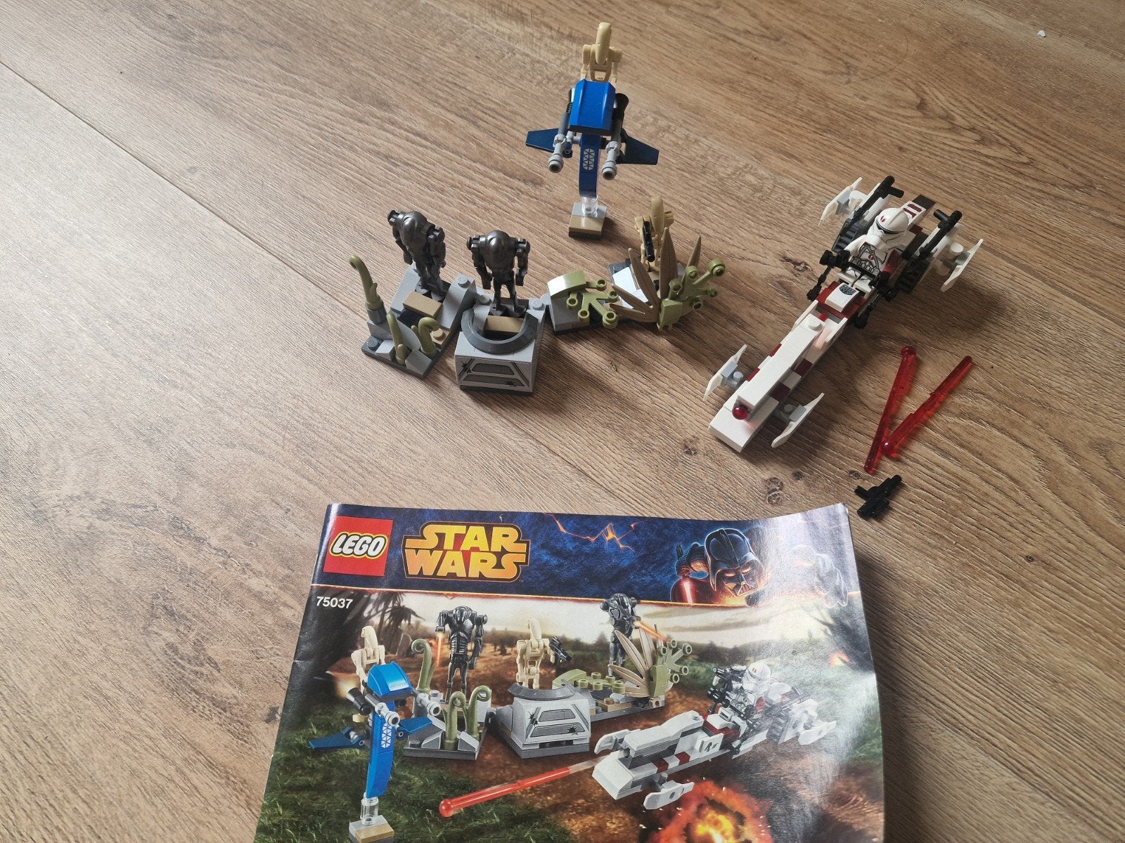 LEGO Star Wars 75037 Battle on Saleucami, Ophalen of Verzenden, Gebruikt, Overige merken