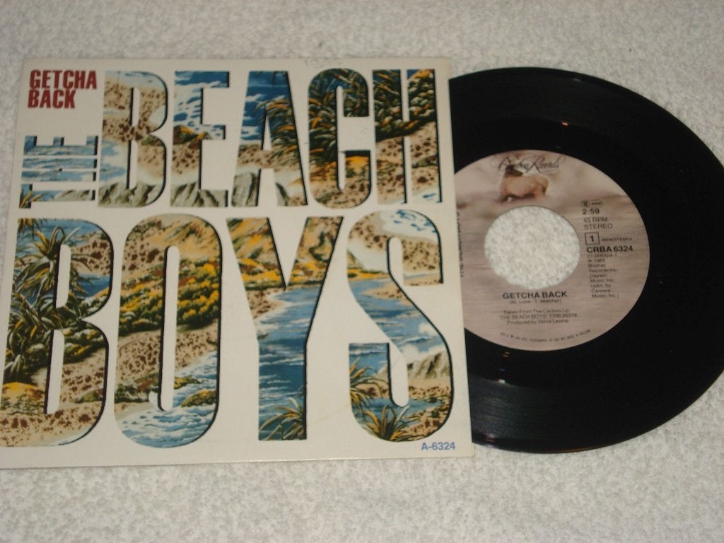 The Beach Boys   Getcha Back    Orgineel, Fotohoes, Ophalen of Verzenden, Zo goed als nieuw, Pop