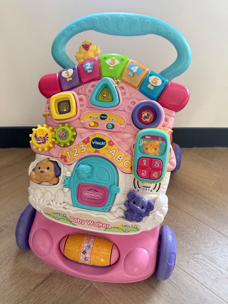 Vtech loopwagen, Ophalen, Gebruikt, Overige typen, Met licht