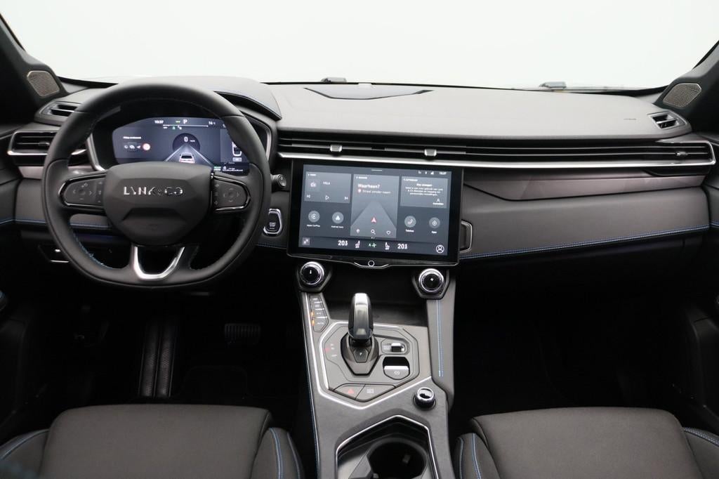 Lynk & Co 01 1.5 261PK Plug-in Hybrid * Zwarte Hemel * Trekh, Stof, Blauw, Plug-in hybride, Bedrijf