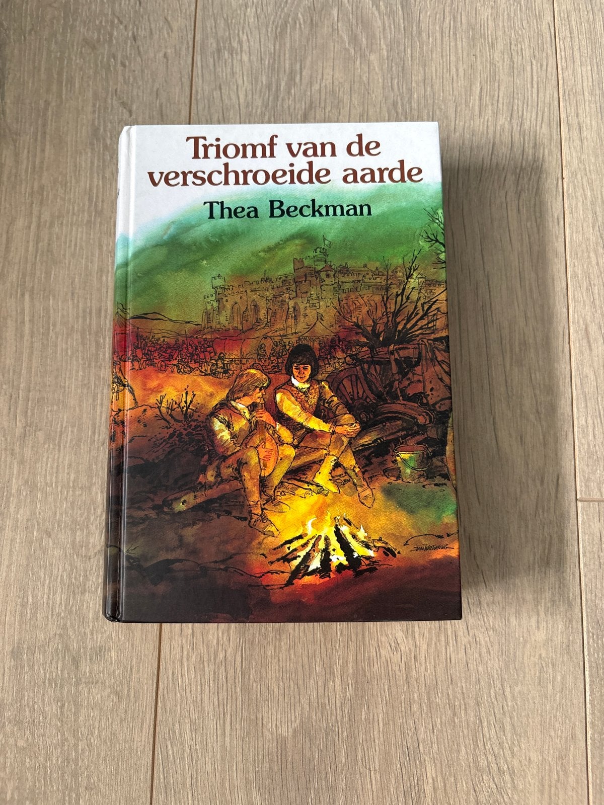 Triomf van de verschroeide aarde - Thea Beckman, Boeken, Ophalen of Verzenden, Gelezen, Fictie algemeen