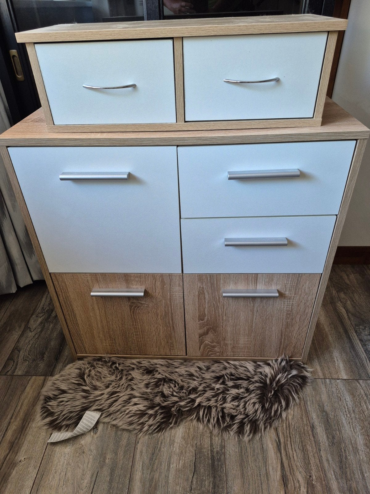 2 leuke kleine kastjes van Vidaxl, Ophalen, Minder dan 50 cm, Gebruikt, 3 of 4 laden
