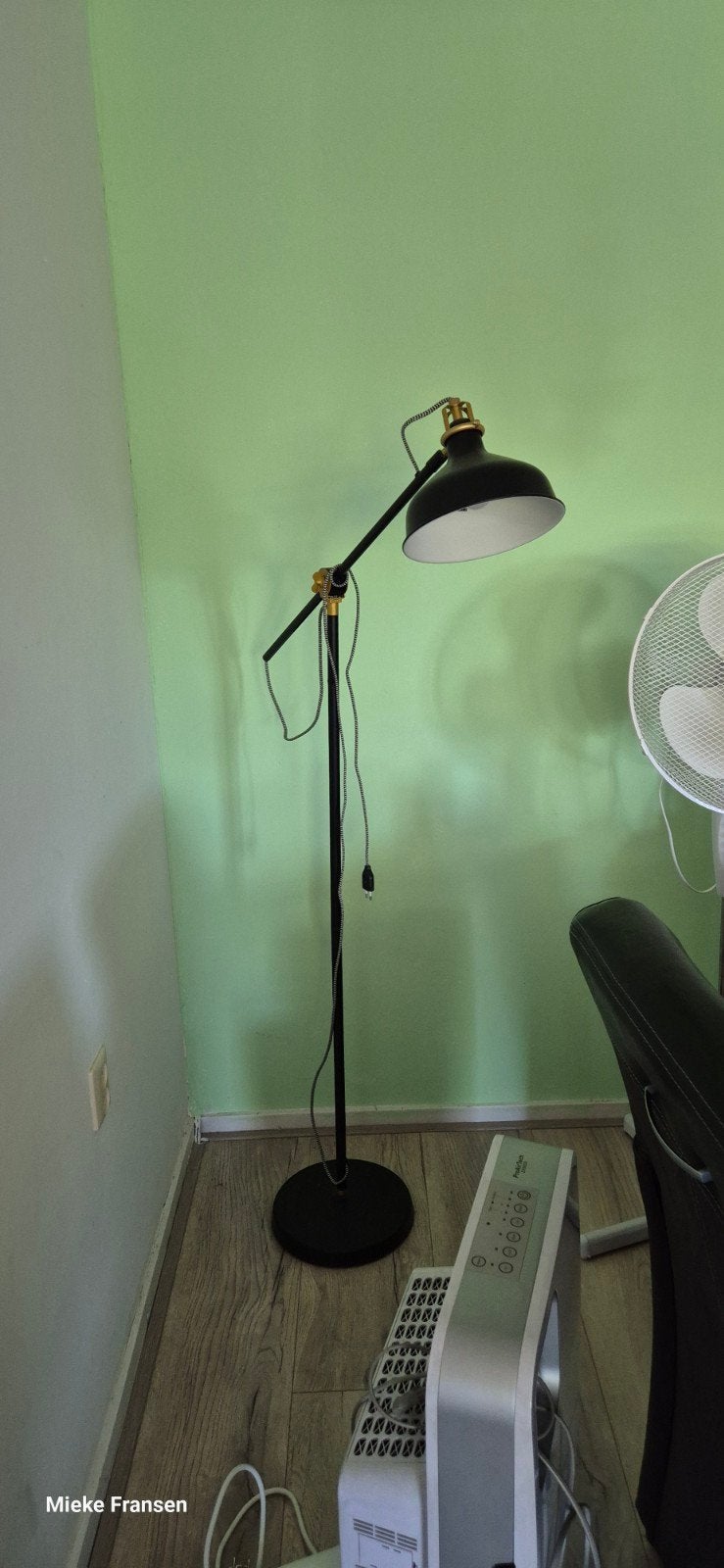staande lamp, Ophalen, Zo goed als nieuw, Minder dan 100 cm