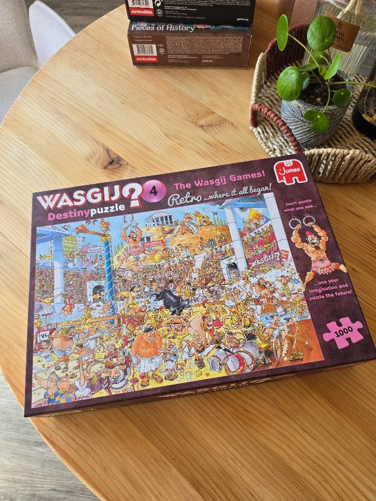 Wasgij destiny puzzel 4 - 1000 stukjes, Ophalen of Verzenden, 500 t/m 1500 stukjes, Zo goed als nieuw, Legpuzzel
