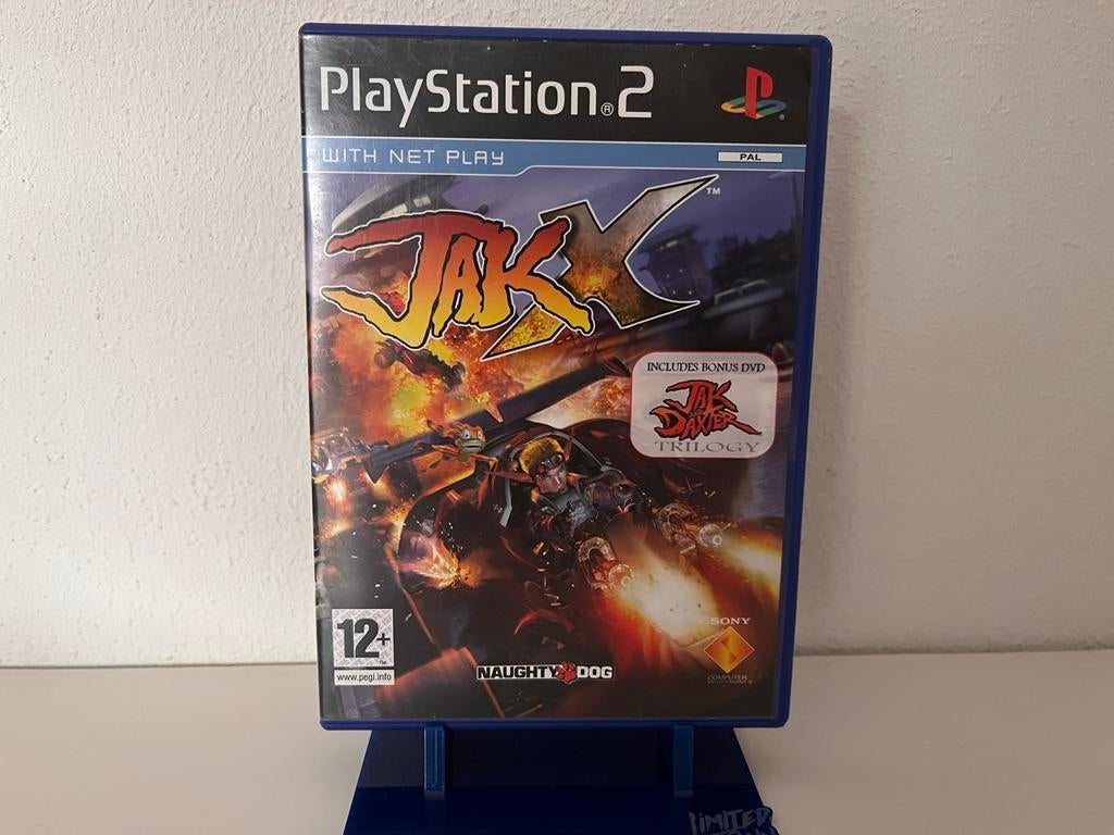Jak X Combat Racing PS2 (incl. Jak and Daxter Trilogy DVD), Gebruikt, 1 speler, Racen en Vliegen, Eén computer
