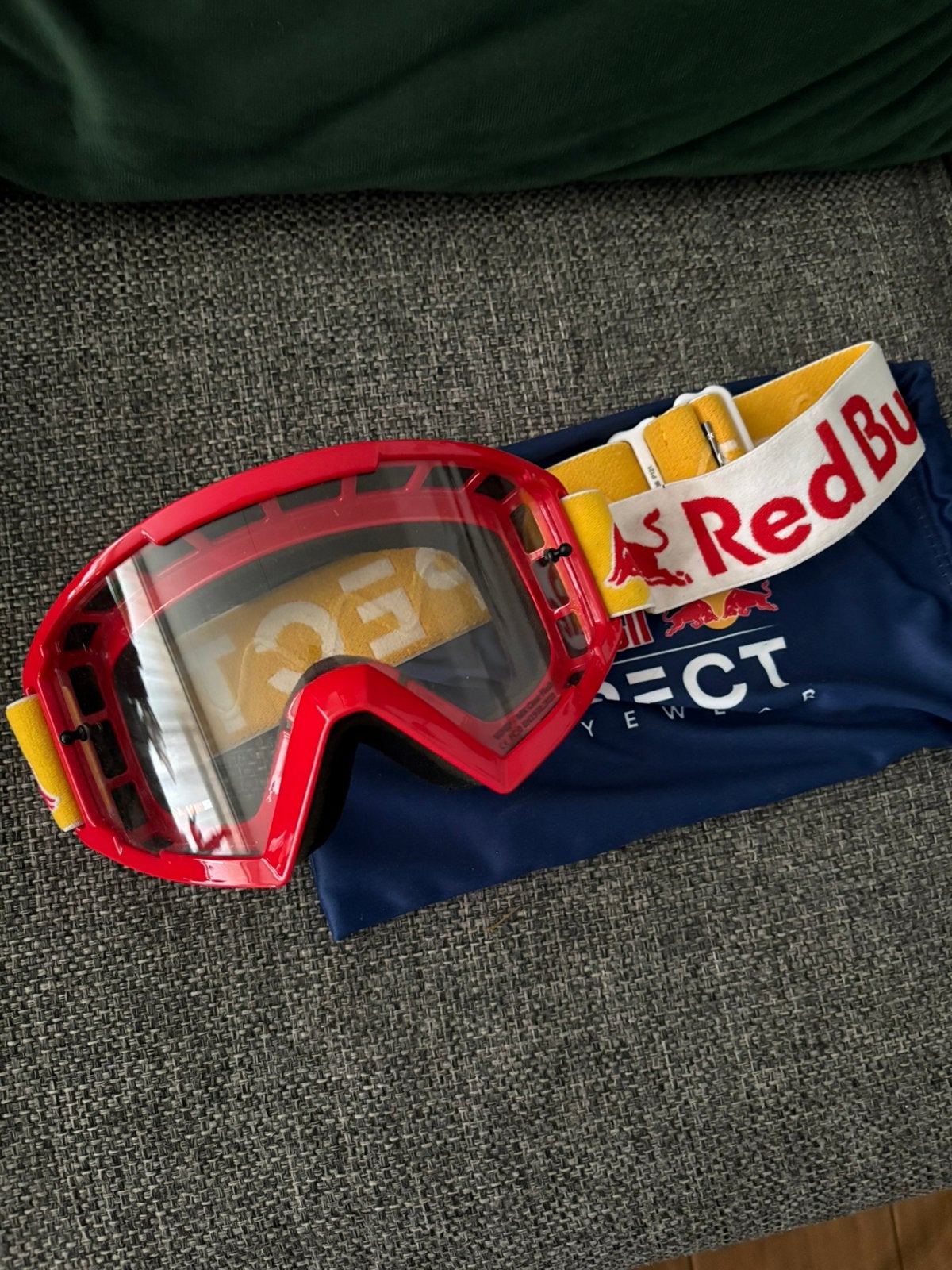 Redbull spec motorcrossbril, Ophalen of Verzenden, Tweedehands