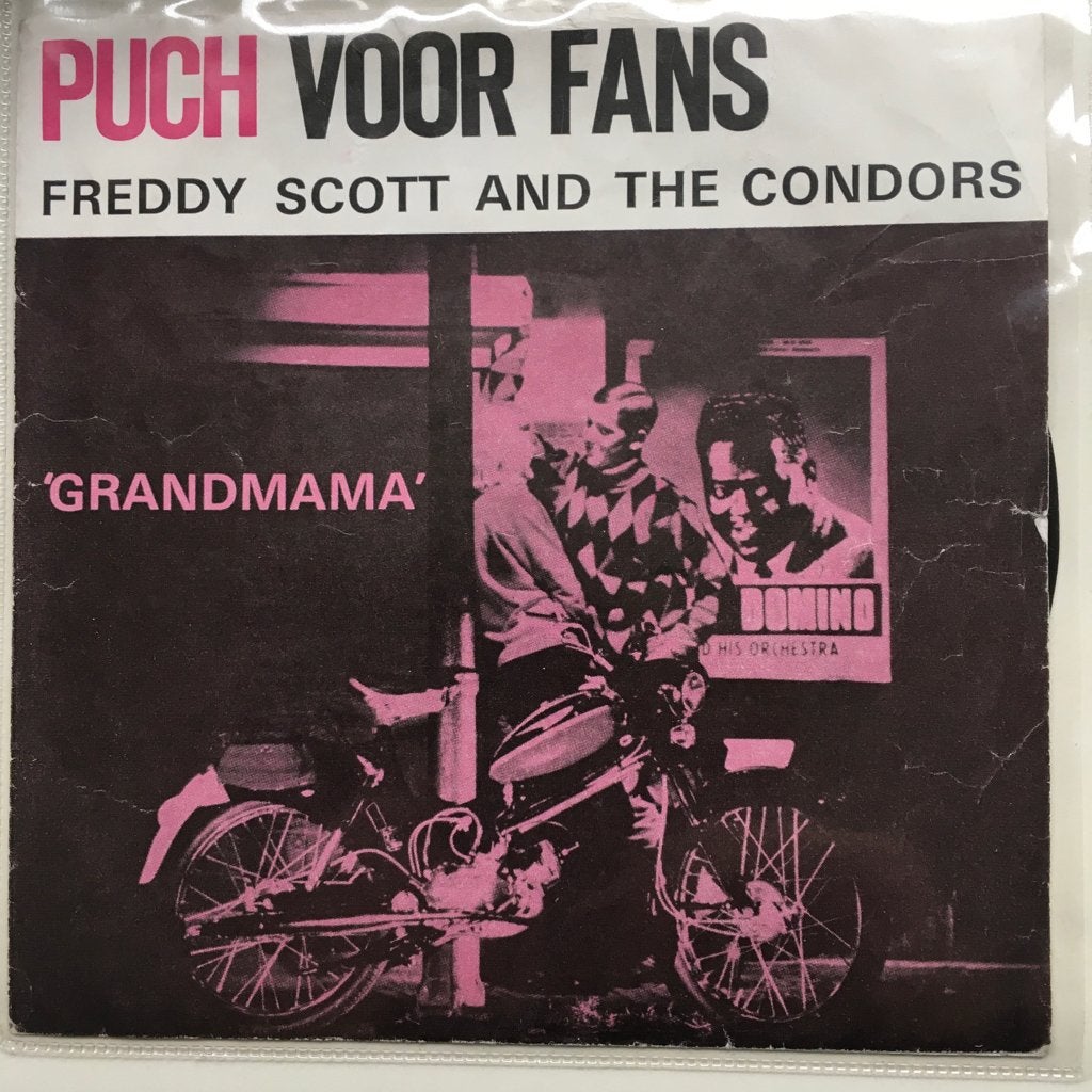 DB33 F Scott & condors Grand mama/Humoresque HOL65 €12,5, Cd's en Dvd's, Gebruikt, 7 inch, Ophalen of Verzenden, Fotohoes