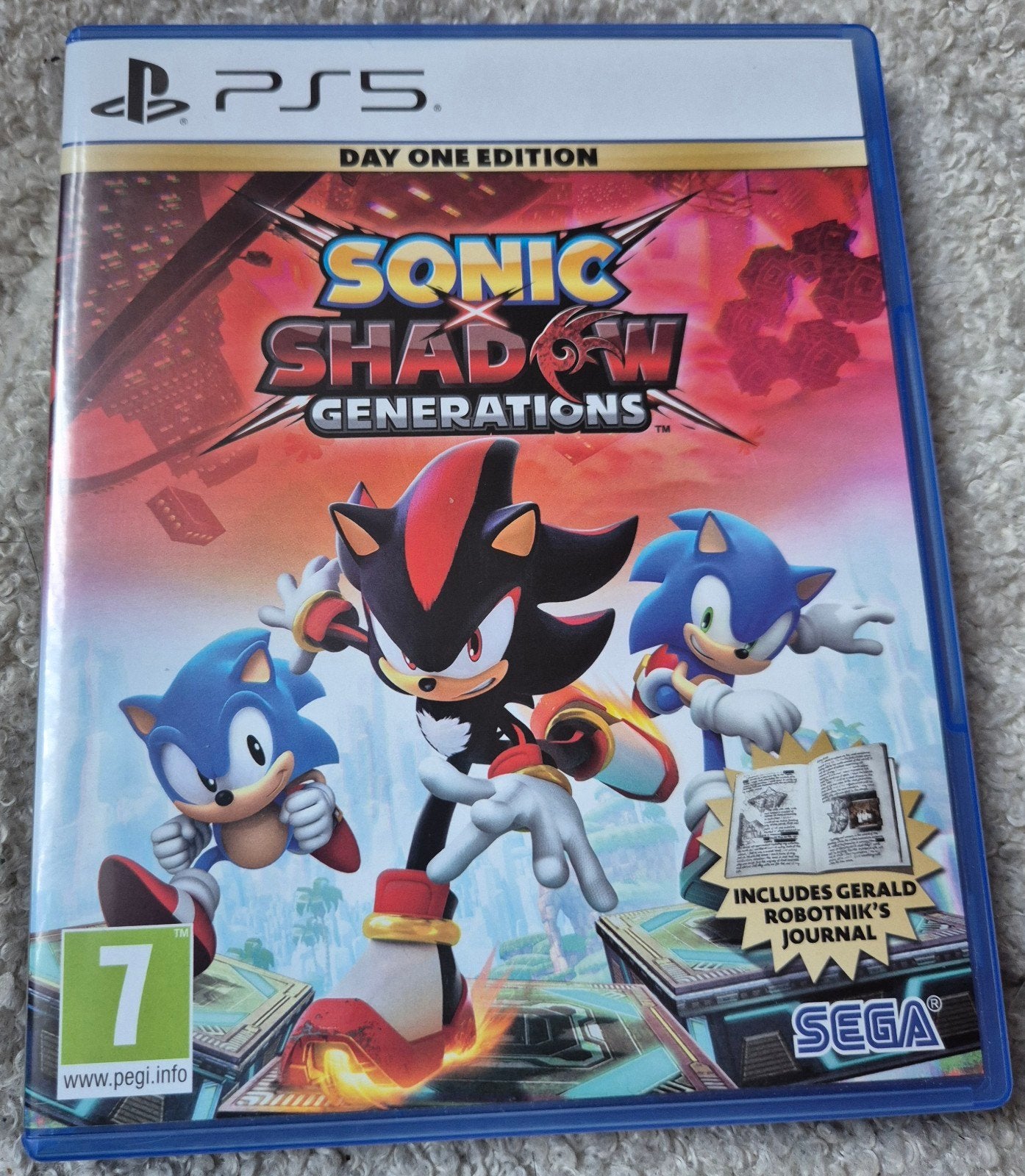 Playstation 5: Sonic Shadow Generations, 1 speler, Ophalen of Verzenden, Zo goed als nieuw, Platform