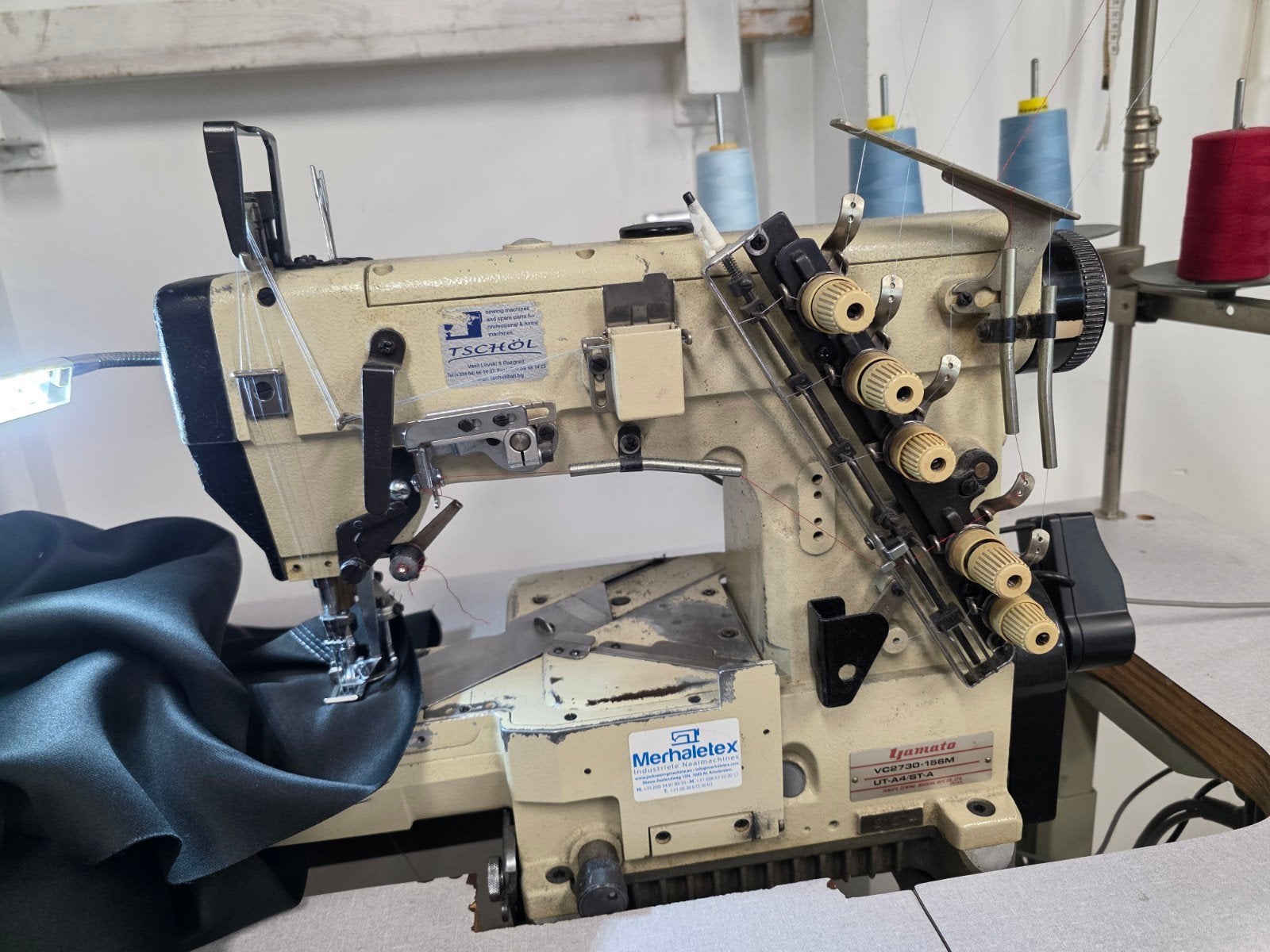 Yamato Naaimachine voor Tricot - Perfecte Zigzagsteek, Overige merken, Gebruikt, Ophalen of Verzenden, Naaimachine