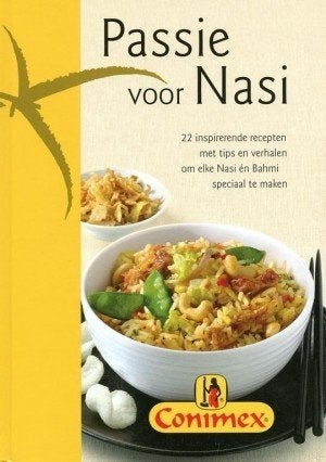 Kookboek Conimex Passie voor Nasi, Boeken, Kookboeken, Ophalen of Verzenden, Zo goed als nieuw, Azië en Oosters