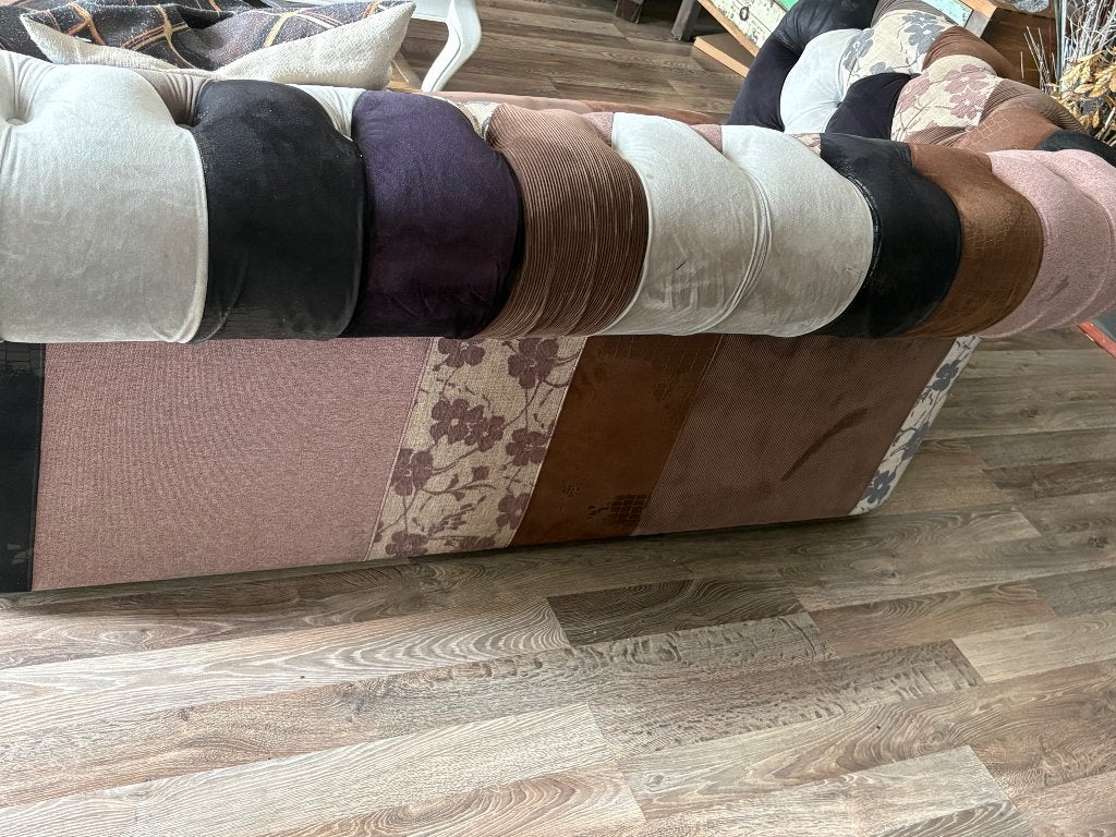Chesterfield bankje, Ophalen, 150 tot 200 cm, Chesterfield, Tweepersoons