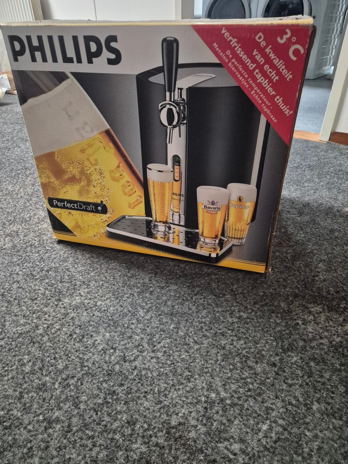 Philips PerfectDraft HD3600 thuistap - Zo goed als nieuw, Ophalen, Zo goed als nieuw, Philips