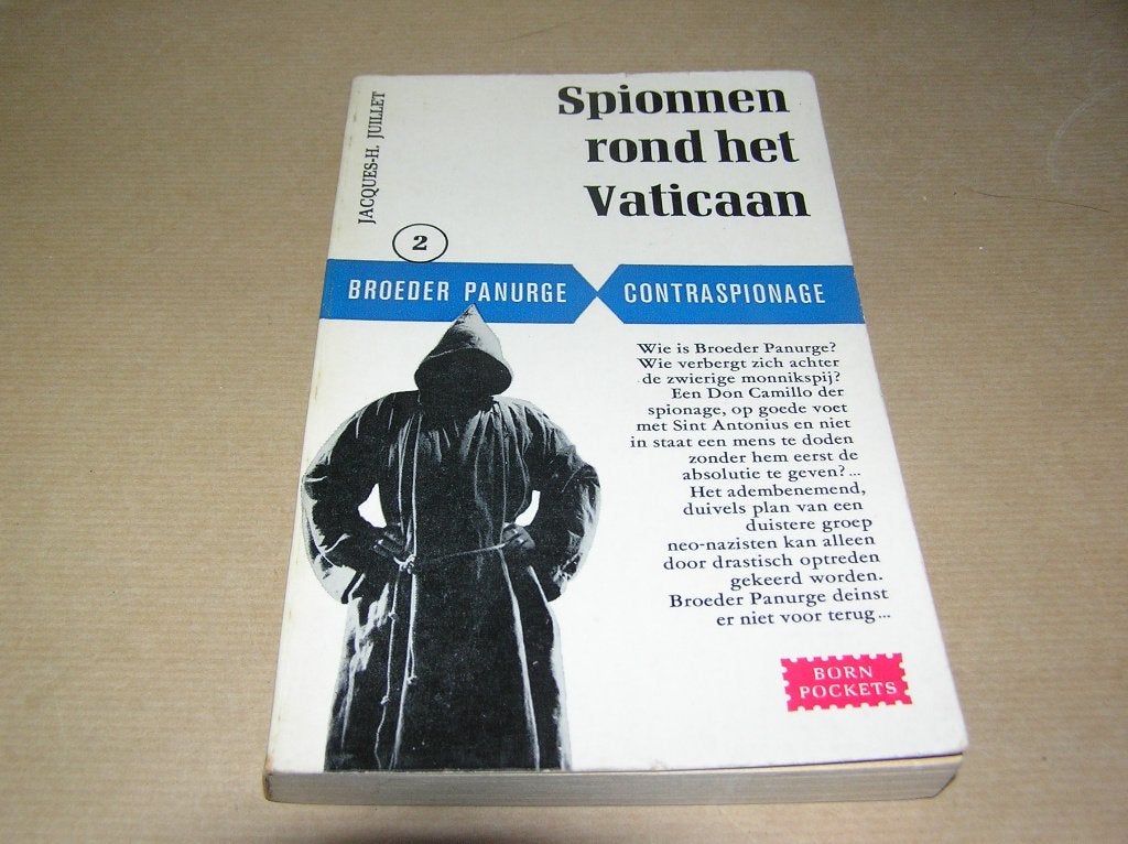 Spionnen rond het Vaticaan-Jacques H. Juillet, Ophalen of Verzenden, Gelezen, Jacques H. Juillet