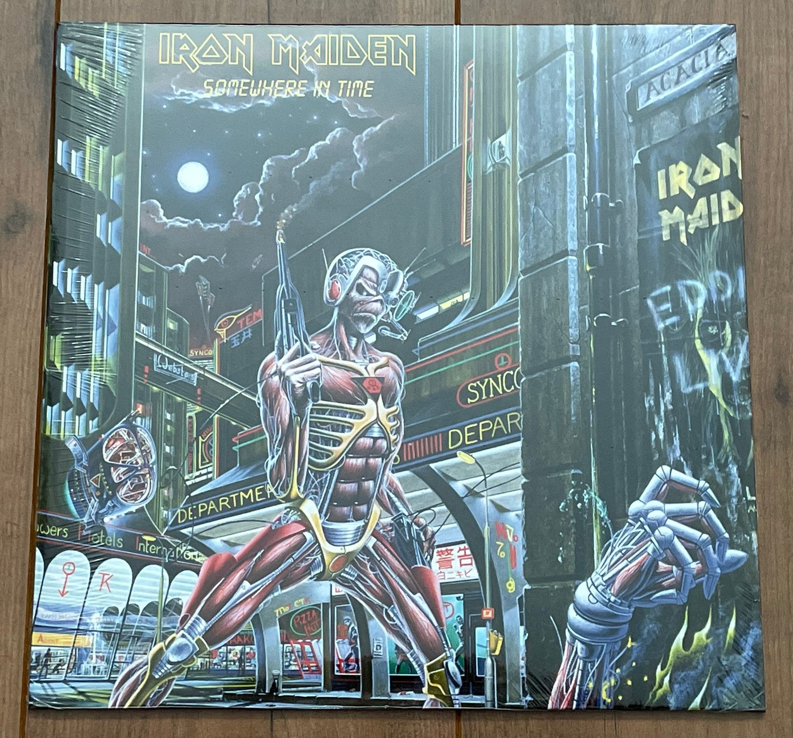 Iron Maiden - Somewhere in Time lp / 2024 Reissue, NEW!, LP, Beschermende buitenhoes, Ophalen of Verzenden, 12 inch