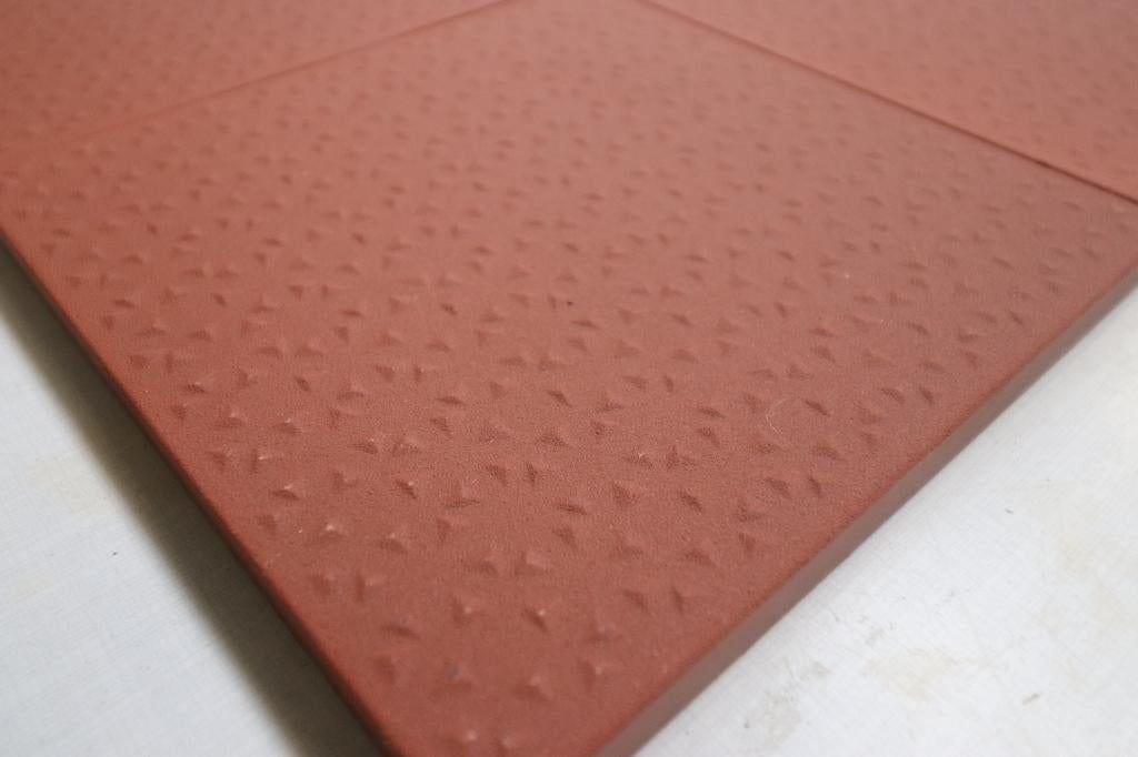 Partij Antislip Vloertegels 15x15  Tegelrood/Terracotta 10m², Ophalen, Keramiek, Nieuw, Minder dan 20 cm