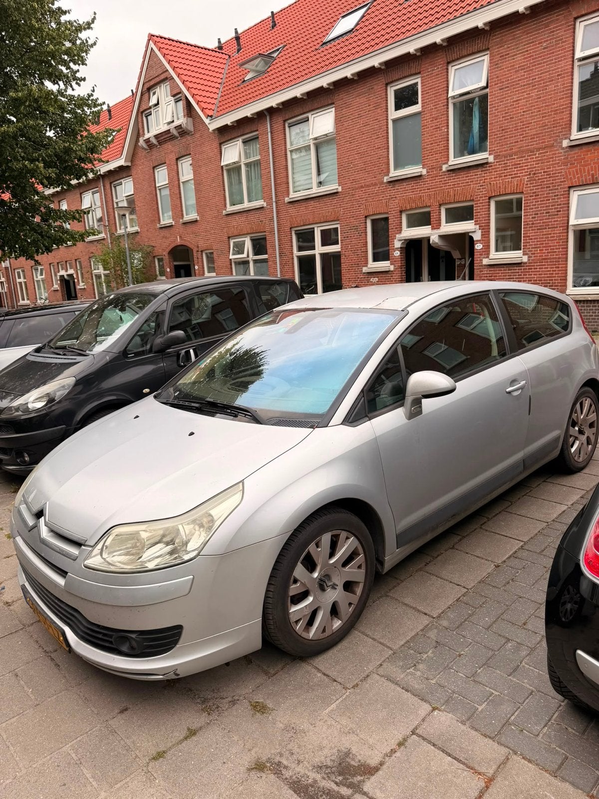 Citroën C4 2.0 16V Coupe 2006 Grijs, Auto's, 1254 kg, 136 pk, 4 cilinders, Origineel Nederlands