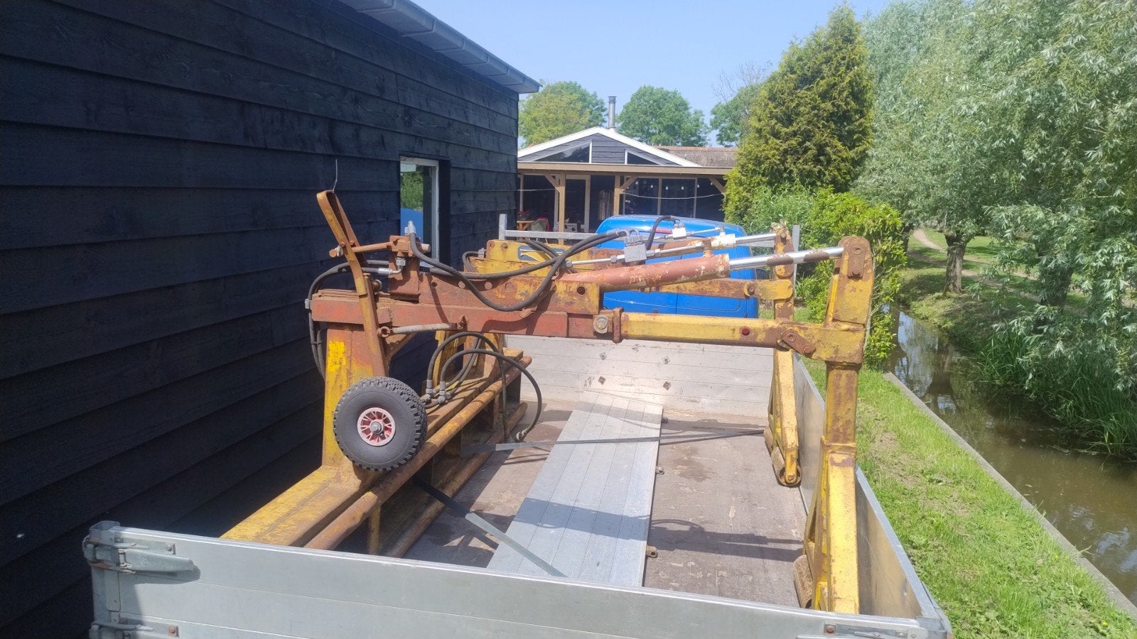 Dubbele balenklem, Ophalen, Akkerbouw, Transport