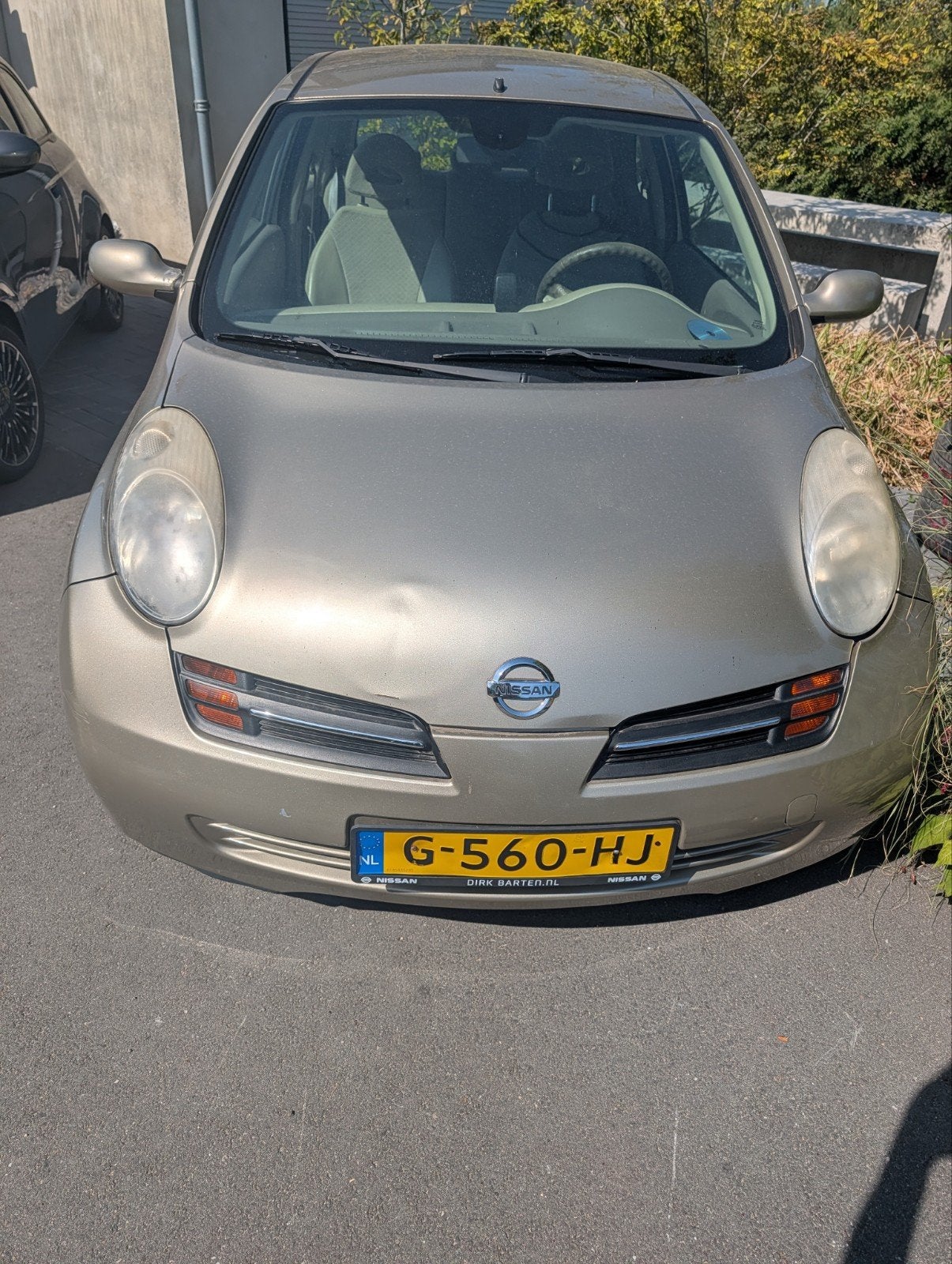 Nissan Micra automaat 100.000 km origineel elektrische ramen, Auto's, 31 €/maand, Bruin, Particulier, 1240 cc