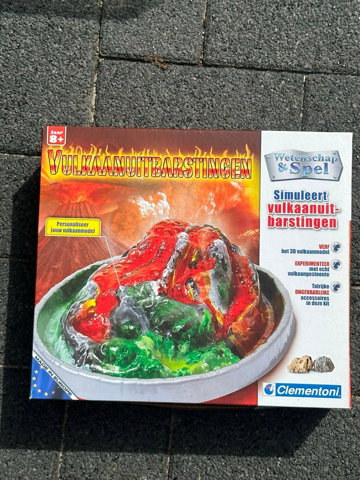 Clementoni Vulkaanuitbarstingen Wetenschap & Spel, Ophalen of Verzenden, Nieuw, Ontdekken