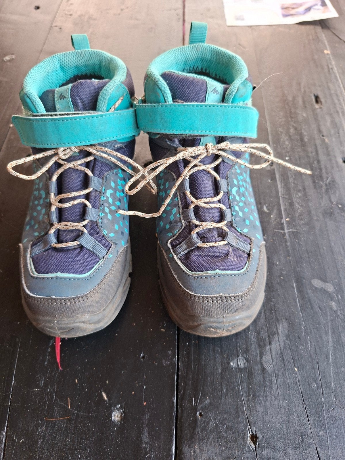 Quechua MH120 Waterdichte Wandelschoenen Kinderen, Sport en Fitness, Bergsport en Wandelen, Ophalen of Verzenden, Zo goed als nieuw