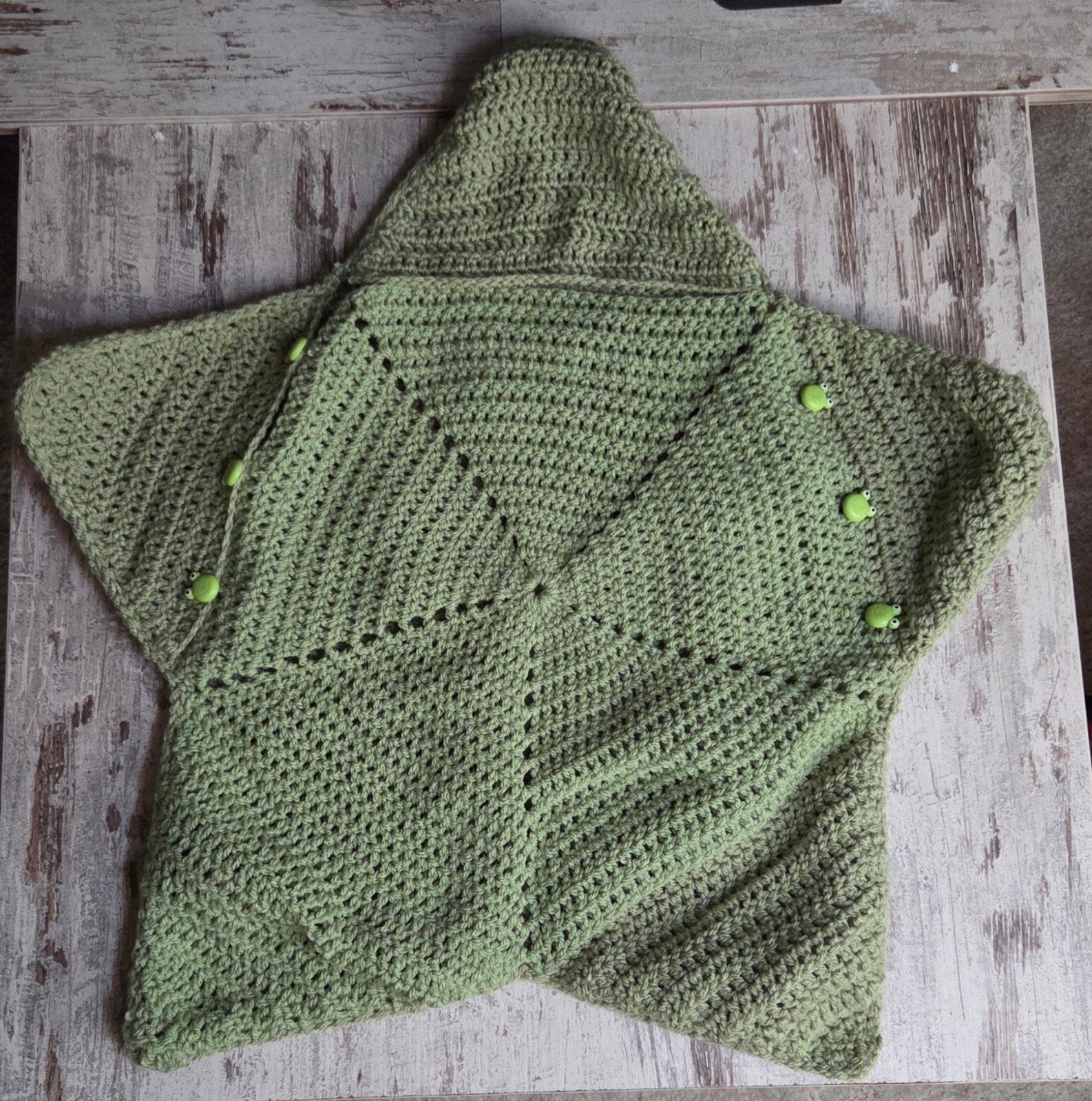 Handgemaakte ster slaapzak, Groen, Nieuw, Handgemaakt, Slaapzak