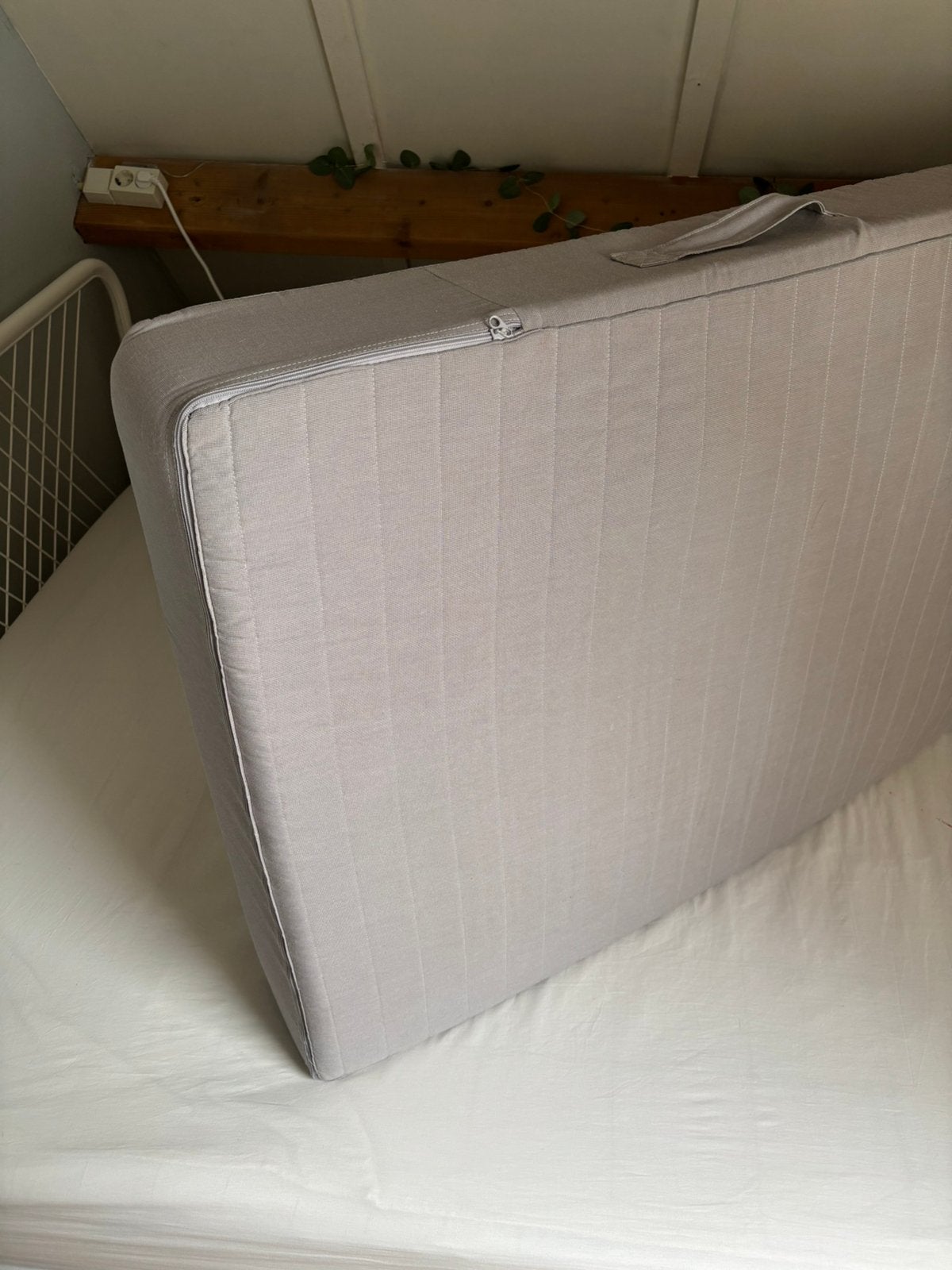 Ikea Sultan matras 80 x 200cm met afneembare hoes, Ophalen, Zo goed als nieuw, Eenpersoons, 80 cm