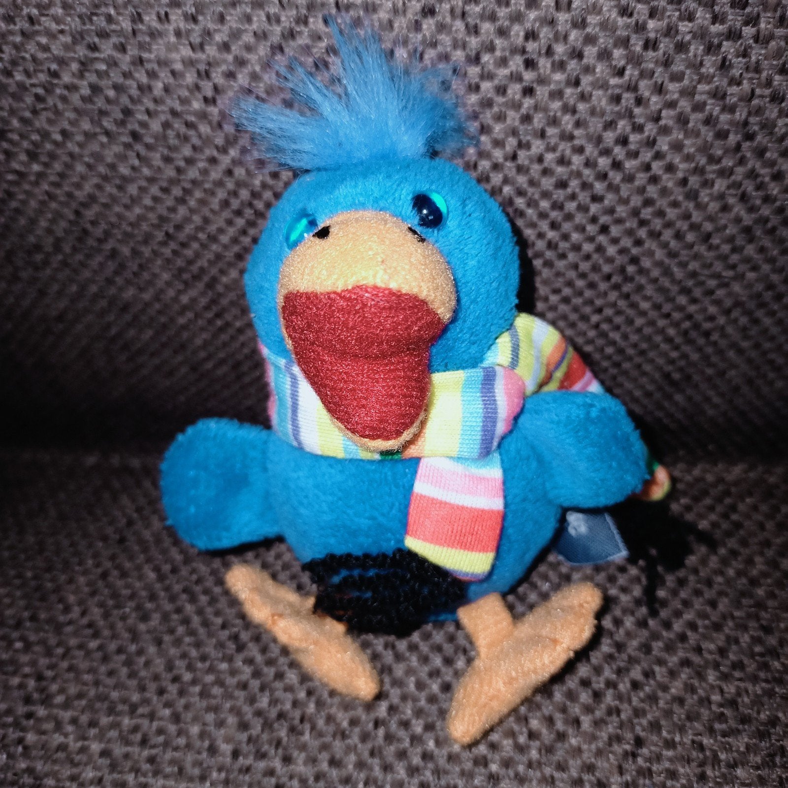Raai de kraai, vingerpoppetje., Overige merken, Overige typen, Blauw, Ophalen of Verzenden