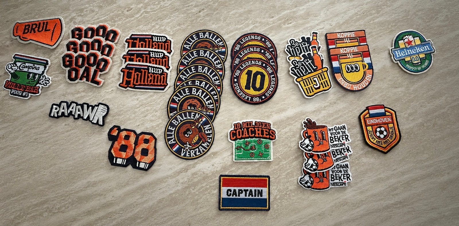 Jumbo juichjack emblemen, Verzamelen, Flippo's, Ophalen, Overige typen