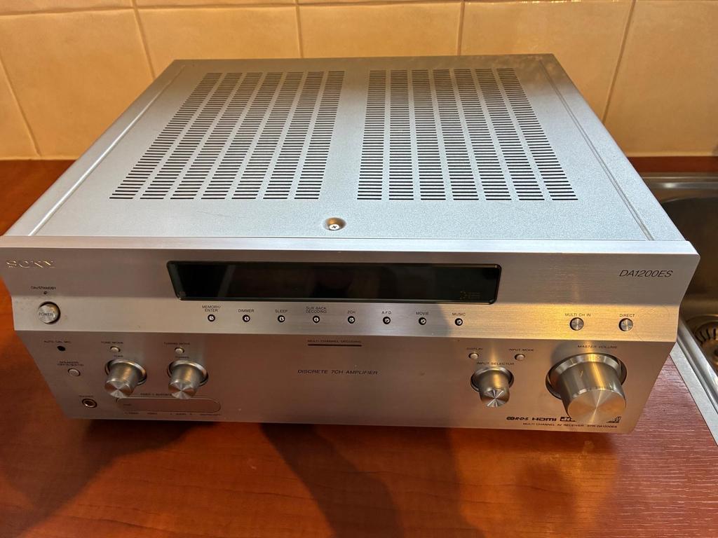 Sony AV Receiver STR-DA1200ES - Zo goed als nieuw!, Ophalen, Zo goed als nieuw, Sony, 120 watt of meer