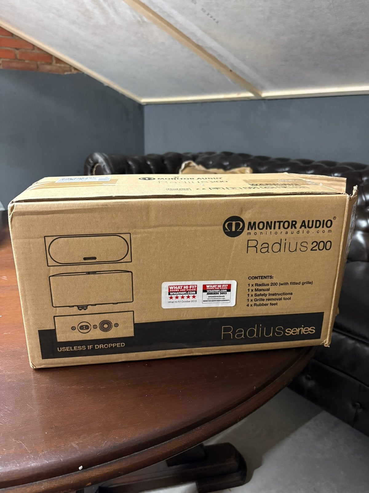 Monitor Audio Radius 200 centerspeaker nieuw in doos, Overige merken, Nieuw, Ophalen of Verzenden, 60 tot 120 watt