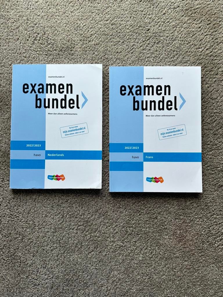 Examenbundels havo 2022-2023, Ophalen of Verzenden, Zo goed als nieuw, HAVO