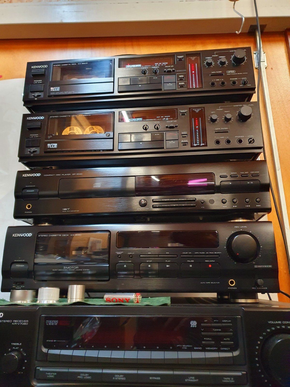 KENWOOD CASSETTE DECK'S, Audio, Tv en Foto, Ophalen of Verzenden, Overige merken