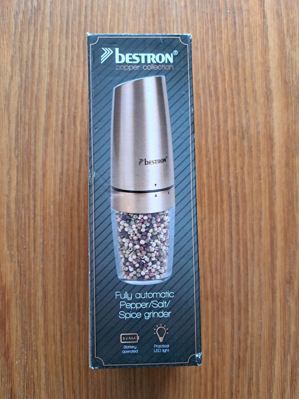 Nieuw Bestron elektrische KRUIDENMOLEN met ledverlichting, Ophalen of Verzenden, Nieuw