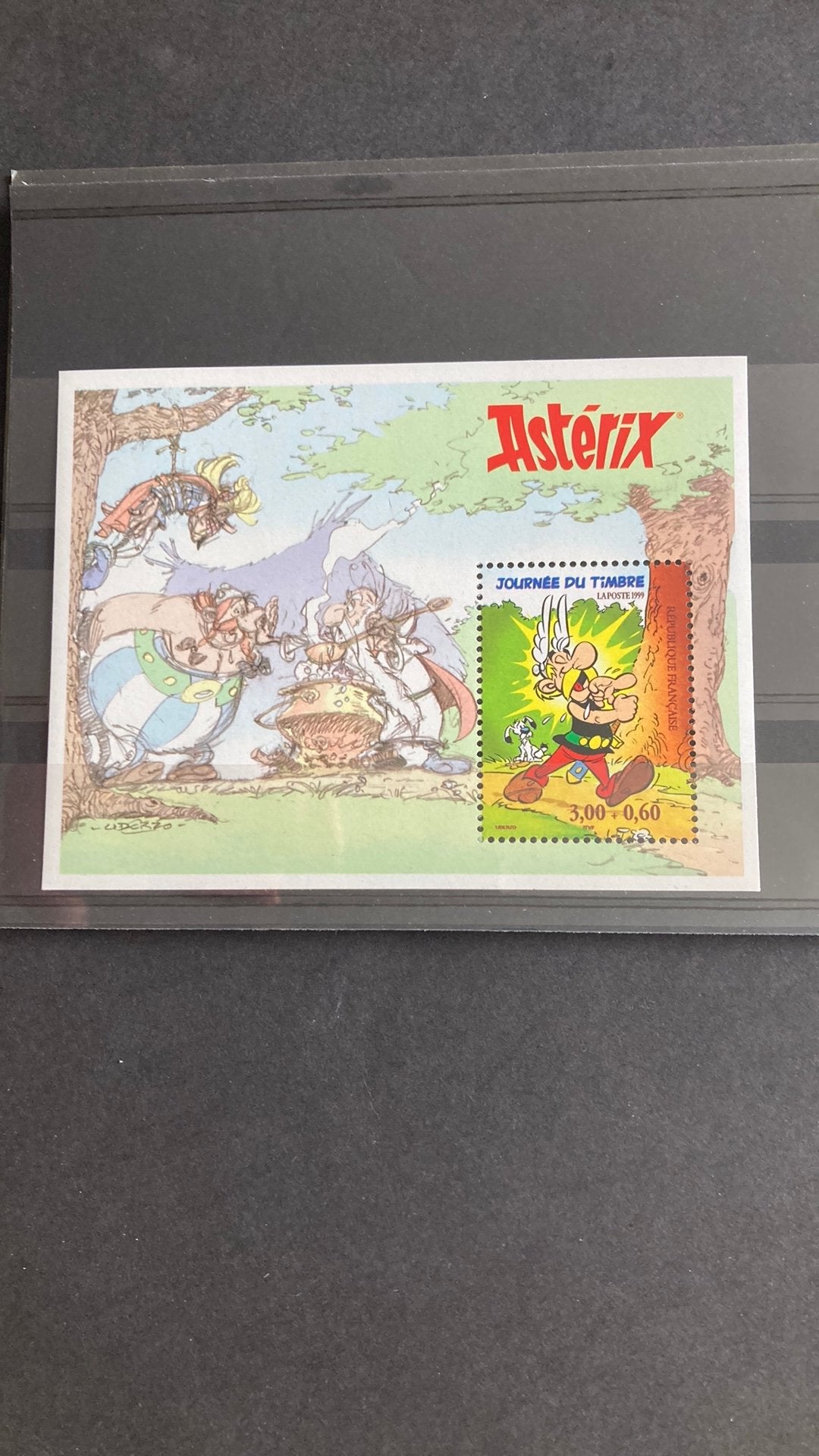 Frankrijk blok 22 Asterix post fris/1416, Ophalen of Verzenden, Overige thema's